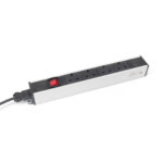 Metalicon Powerlink under-desk power supply with 4 sockets