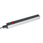 Metalicon Powerlink under-desk power supply with 6 sockets