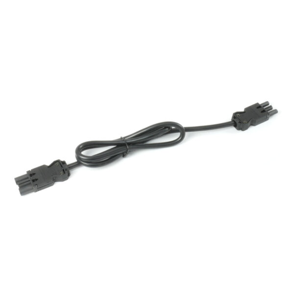 GST 3-pole male to female connector extension cable