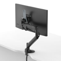 Metalicon Levo gas lift monitor arm with integrated cable management