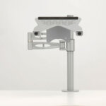 Metalicon laptop holder on Kardo monitor arm