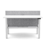 Formetiq Alto 2 standing bench desk, white