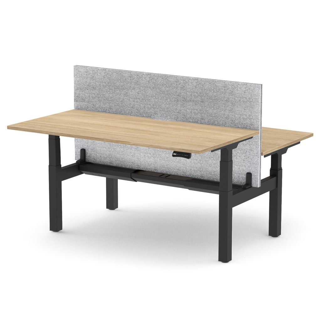 Alto 2 Back To Back Sit Stand Bench Desk Ministry of Ergonomics
