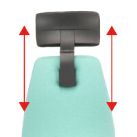 Sitesse height adjustable backrest