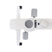Standing desk exercise bike, folding retractable feet