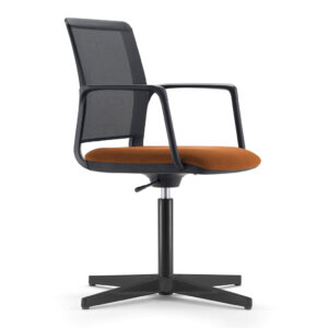 Formetiq Madrid mesh meeting chair with swivel base