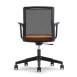 Formetiq Madrid mesh meeting chair with 5-star base