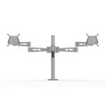 Metalicon Kardo dual twin monitor arm, grey