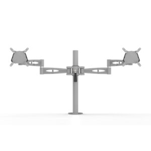 Metalicon Kardo dual twin monitor arm, grey