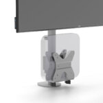 Metalicon S1 Thin Client Holder on Kardo monitor arm pole Apple Mac Mini®