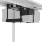 Metalicon T3 strap CPU Holder with horizontal mounting kit and desk beam clearance spacers