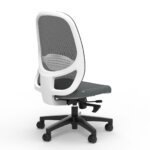 Formetiq Verona mesh back task chair with black base